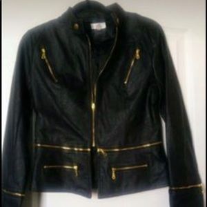 Black Pleather Jacket